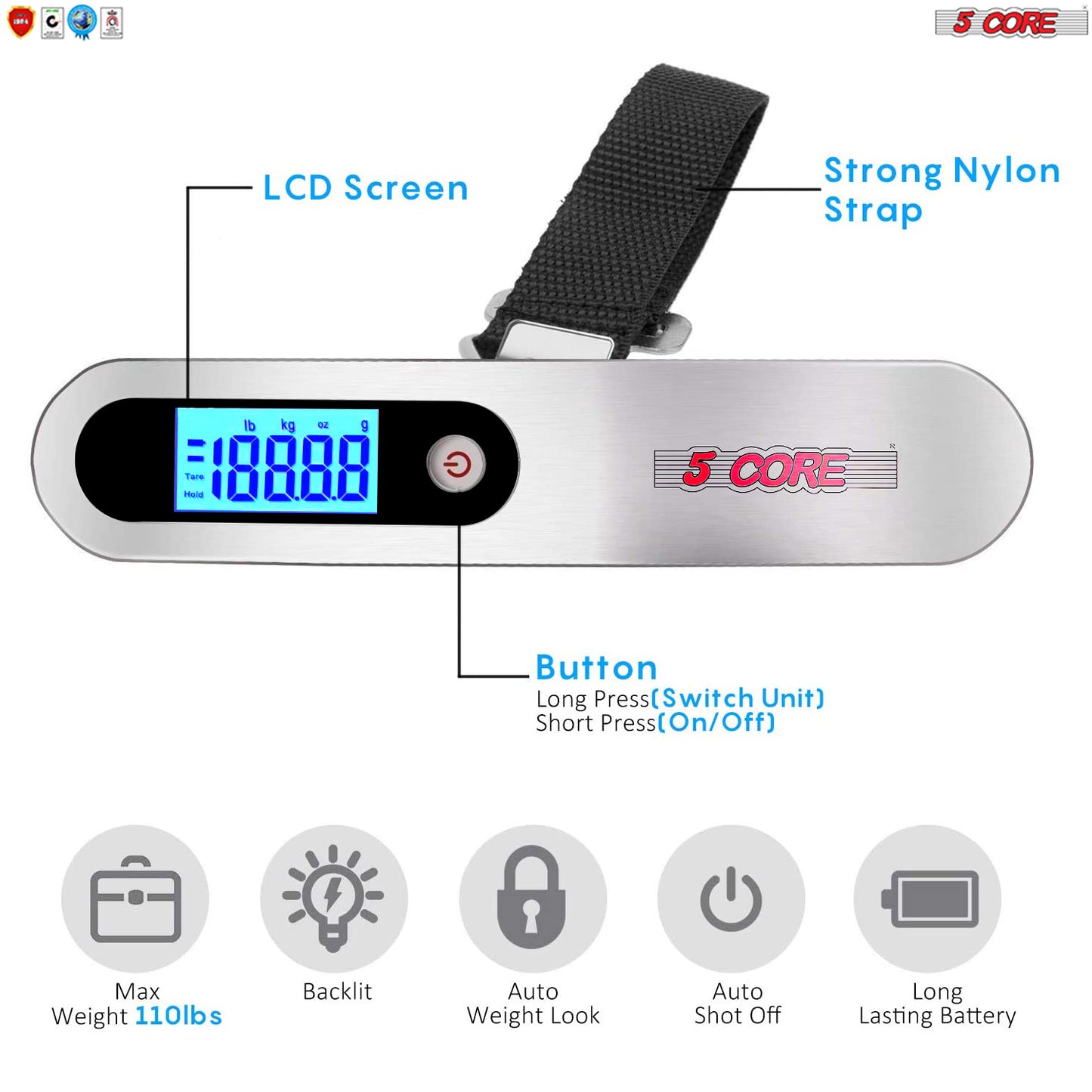 Handheld Portable Luggage Scale