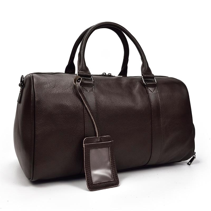 The Drip Weekender | Vintage Leather Duffle Bag