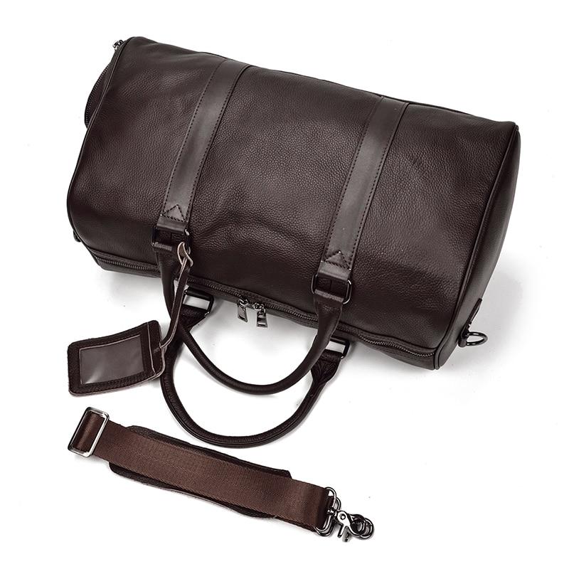 The Drip Weekender | Vintage Leather Duffle Bag